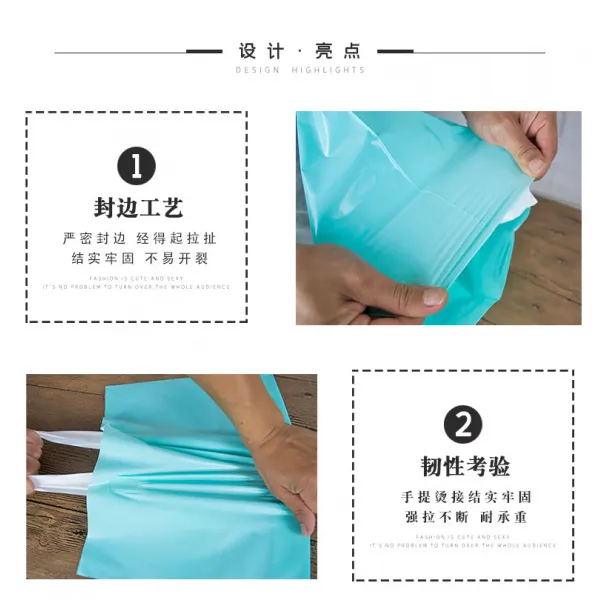 제이마켓 옷가게쇼핑백 두꺼운 플라스틱소쿠리 맟춤제작 선물파우치 복장가게 도트 주머니 자 쇼핑백도 화장품파우치 봉지 테일러드, 50 개 （만 3 15  2） 군녹색 색깔, 와이드 50 *40_ 내막 10