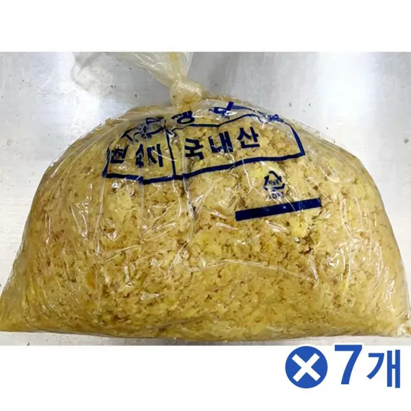 [SBM]다진생강 (1kg) x7개 주물럭양념 제육볶음양념 깐생강#8282EA, 1, 본상품선택