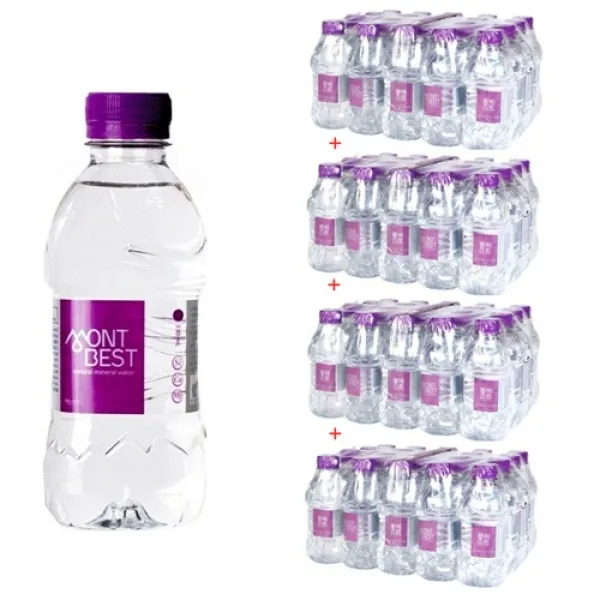 몽베스트 생수, 330ml, 80개