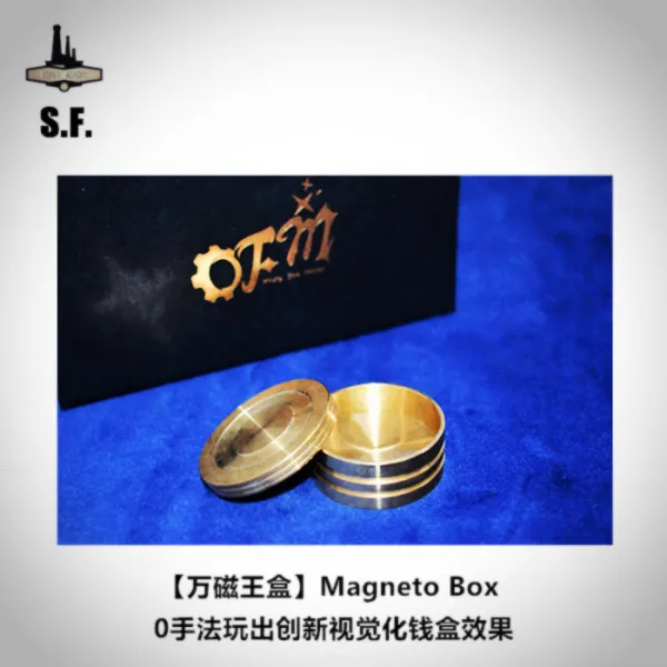 마술도구 ()Magneto Box-OFM동전 소품 여러층 시각, C02-One Dollar1달러 치수 버전, T02-아이스 머니 박스(으로 사용되다 마지막 끝내기)