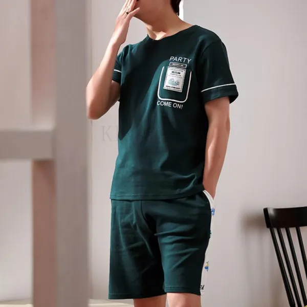 Kirahosi 여름 남자 패션 샤워가운 시원한 이지웨어 238호 Dmfl32