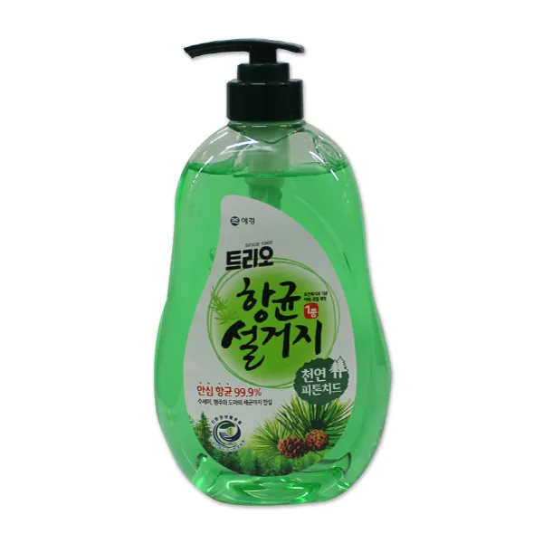 애경 트리오 항균 설거지 천연 피톤치드 주방세제 750ml 12개입 박스 생활용품 > 세제 일반주방세제, 1