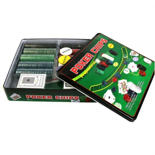 V234 카드게임 포커칩 홀덤칩 여행 500p 세트 보드게임 카지노칩/포카/카드게임/트럼프/용품/딜러칩/포커칩/모임/취미생활/포커