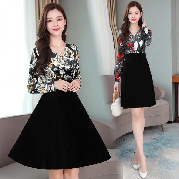 에이프릴래빗 가을 플라워 비즈 스커트 롱 스커트 20se145