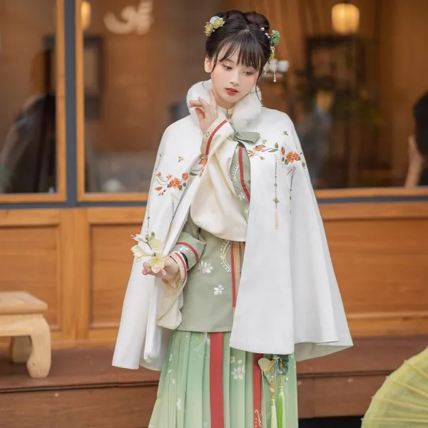 항스커트 못 여름 시선 집합 산색 비취색이 짙다 명제 스퀘어넥 반팔 쇼트셔츠 오리지널제작 리폼 3393394154