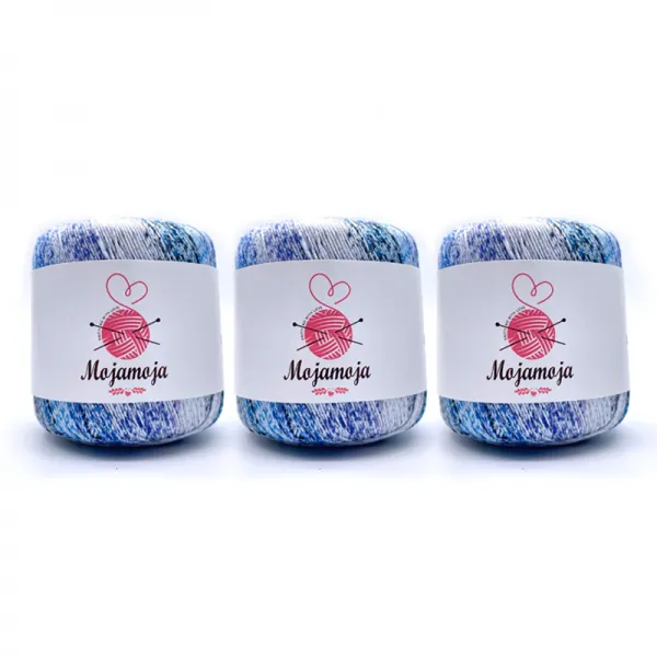 MOJAMOJA 색채가 풍부하다 뜨개실 3PC, 44