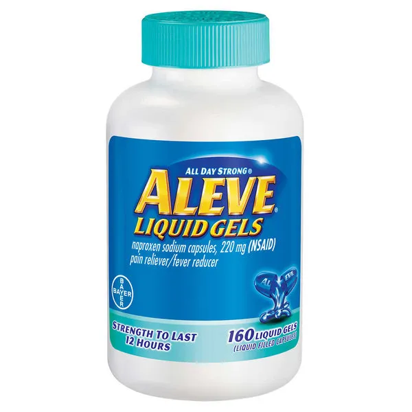 알리브 pain reliever 리퀴트 젤160정 진통제, 1병, 160정