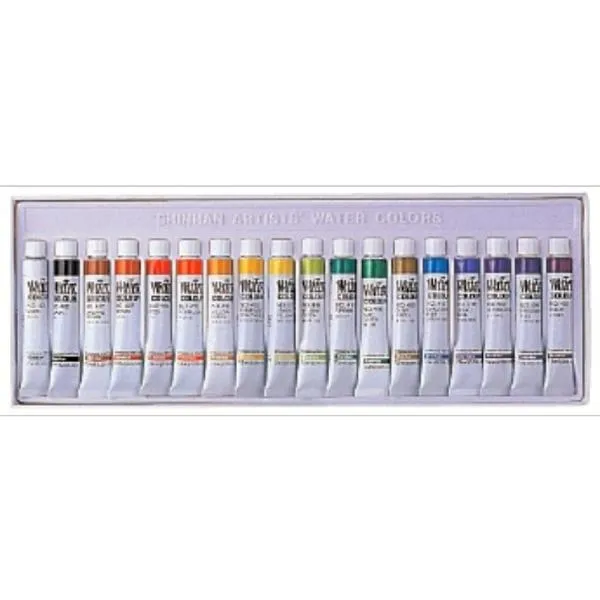 GDG2737 신한 수채화물감 18색(7.5cc) 사무용품/문구용품/화방용품/물감