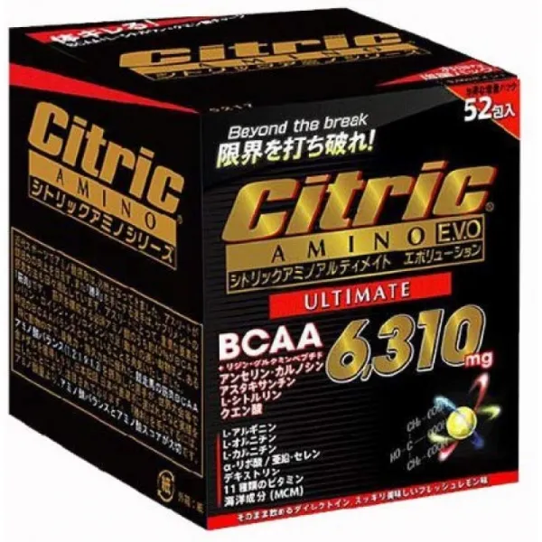 시 간계 아미노 (Citric AMINO) (선수를위한) 얼티미트 에볼루션 7.5g × 52 포 입력 5286, 단일상품