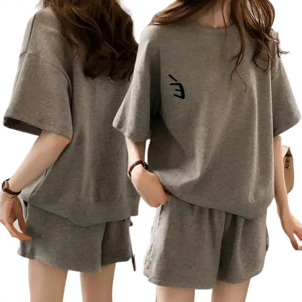 엘레스 박시핏 여성 투피스 자체제작 상하의세트