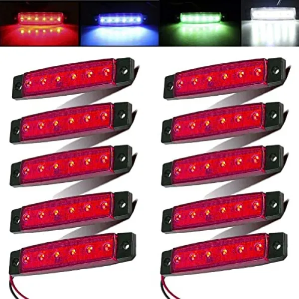 EOM 해양 보트 조명 보트 데크 용 유틸리티 LED 인테리어 조명 무료 조종석 장식 조명 선수 및 선 미용 1 [Red] - E0451089Q4NLXN6, Red