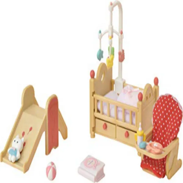 Calico Critters Baby Nursery Set 옥양목 동물들 아기 보육원 세트, 1