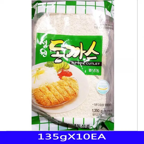 냉동 돈까스 업소용 식자재 성원냉동식품 135gX10EA, 1