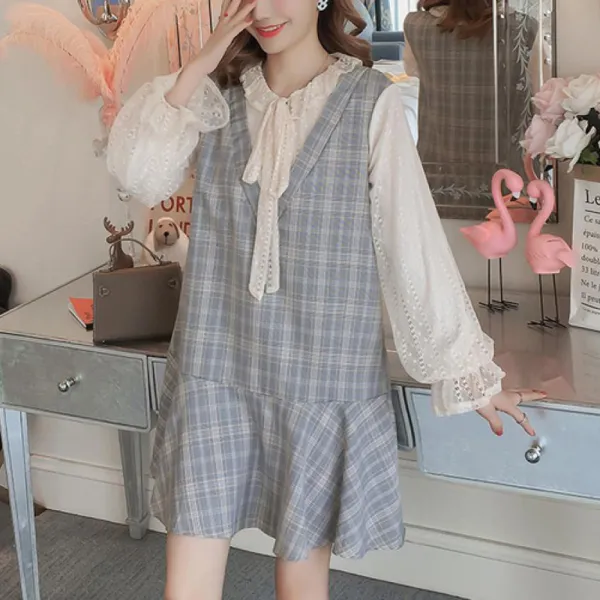 해외배송 2019년 임부복 상의 빅사이즈 여성 오버핏 46호 At33uyo 사진색