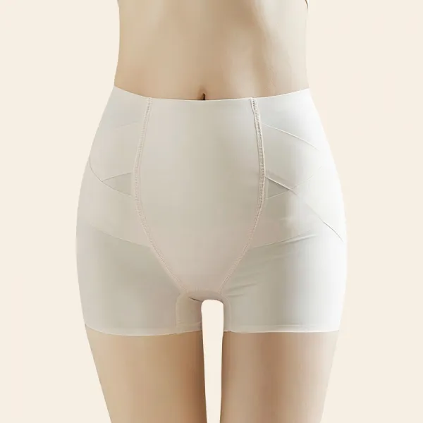 수복 팬티 여 힙 업 평각 베이스 성형 튜닉 얇은 여름 안전 숏 팬츠