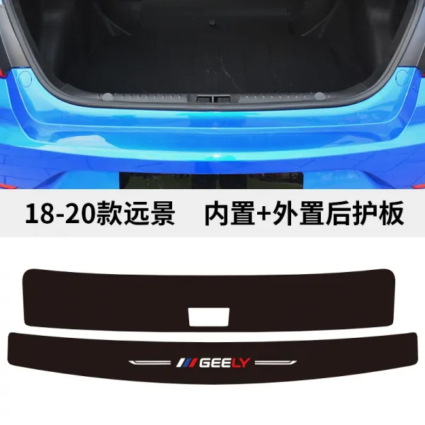 데이진 차동차튜닝용품 올뉴투싼튜닝용품 겔로퍼용품 20 타입 원경 X6SUVX3 장식 S1 X1 뒤 보호판 차량트렁크가드, 18 -20 타입 원경 안 _뒷자락을