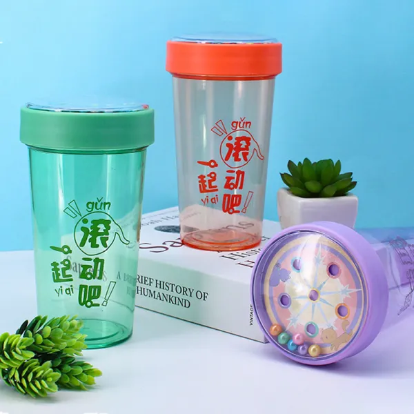 취미 컵 괴상하다 창의적 휴대용 가정용 트렌드 개성 넘어짐 방지 새다 방지 물컵, 규격 없음, 500ml