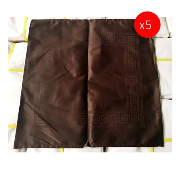 [더착한푸드]린넨 브라운(바타올 500mm) 5개 바타올 린넨천 타올