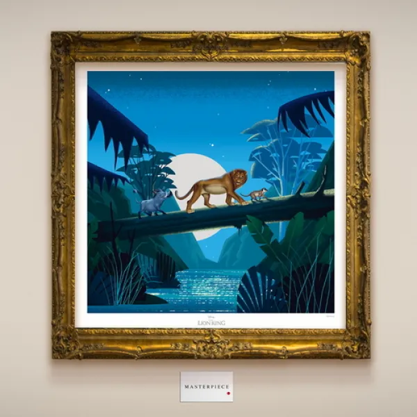 바보사랑 디즈니 인테리어 포스터 라이온킹 마스터피스 15종 마스터피스15번