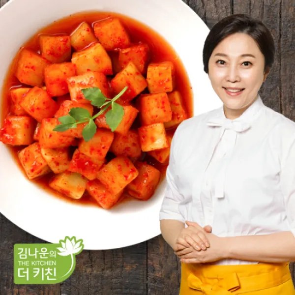 김나운 더키친 서울식 집밥 깍두기 3kg [T], 단품