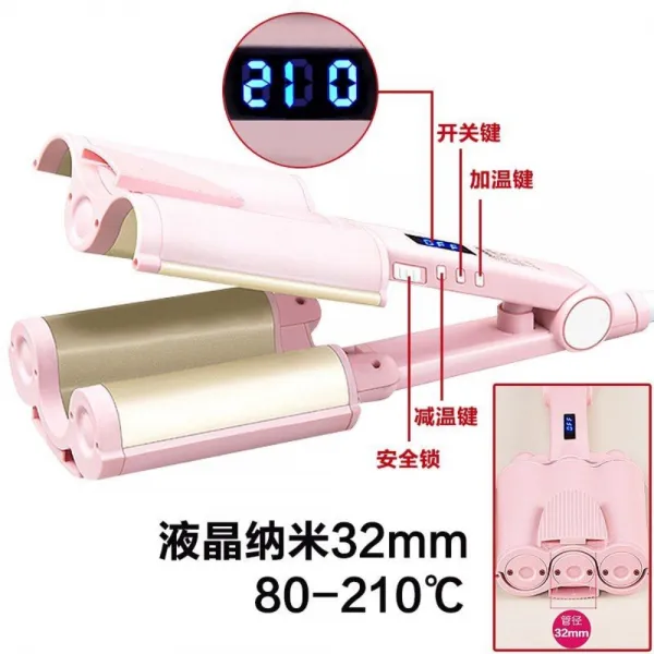 고데기 물결고데기 봉 매직기 아이롱02 32mm