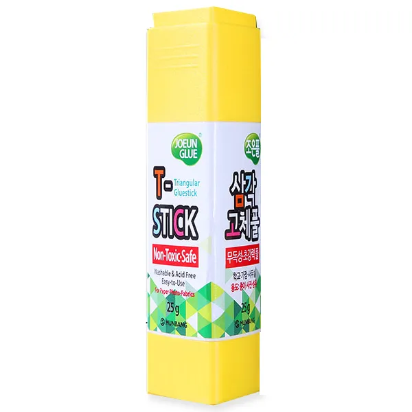 (조은풀) 삼각고체풀 25g 낱개/ 삼각풀 고체풀 문방사, 단품