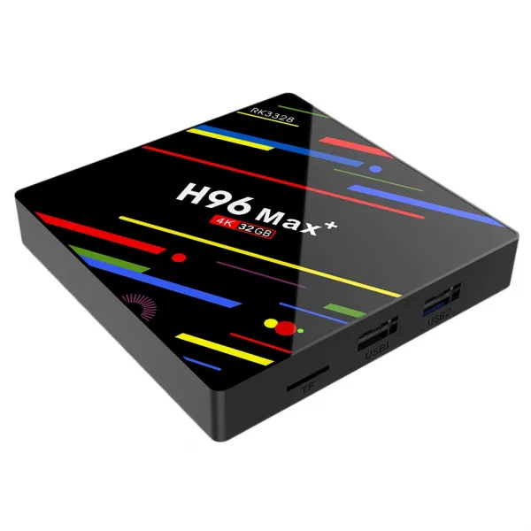 Stk 인조 인간 8.1 똑똑한 텔레비젼 상자 Q Box Amlogic 쿼드 중핵 4gb + 32gb Wifi Eu 모델명