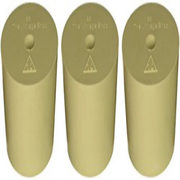 Drilled Rubber Stopper #10 Set of 3 드릴 고무 마개 # 10 3 세트, 1
