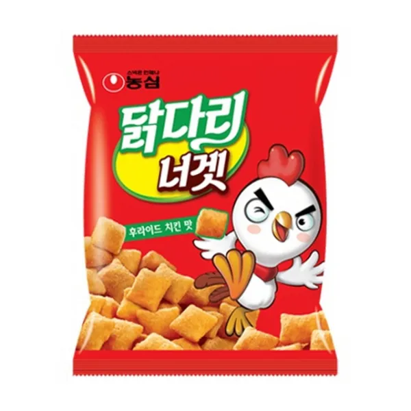 농심 닭다리 너겟 130g 12개 수입과자/대용량과자/간식/인간사료/봉지과자/과자세트/초코과자/쌀과자/사무실간식/새우깡, 단일 수량, 단일 구성품