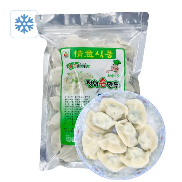 왕부정 중국식품-정의 셀러리고기 물만두 손만두 600g-냉동, 단일상품