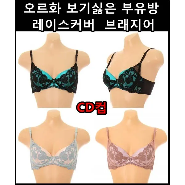 [현대백화점][비너스] 오르화 보기싫은 부유방 레이스커버 브래지어 CD컵 (OBR5826CD)