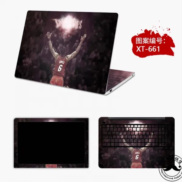 외부보호스티커 Nba농구 코비 컴퓨터 스티커 15.6inch에이수스 Hp델 전체세트 Lenovo구세주 필기노트 부착 T18 Xt 661