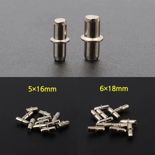 공부방 책장 위아래 칸막이용 선반다보 20EA T자각철 가구수리, 5x16mm
