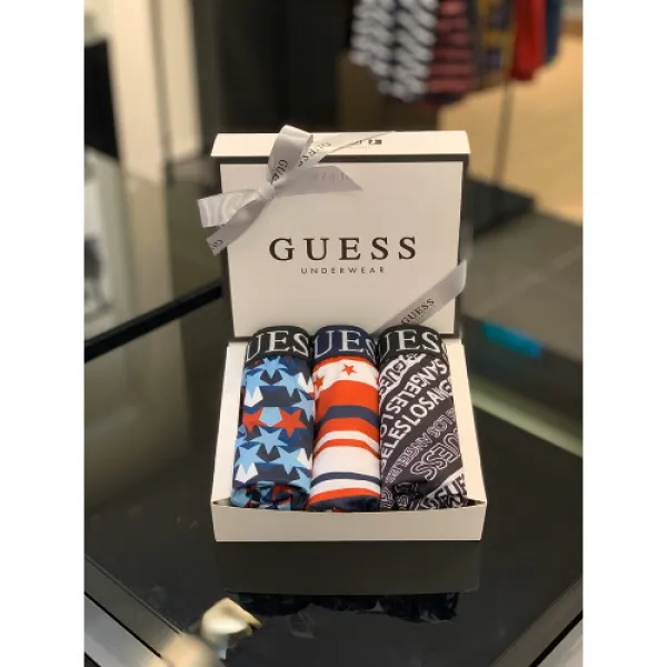  게스언더웨어 프린트 솔리드 아웃밴드드로즈 4종중 3종세트 Uj0j1j65~