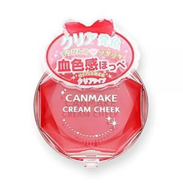 CANMAKE 크림 뺨 [CL01] 선명한 레드 하트 Cream Cheek Clear Red Heart