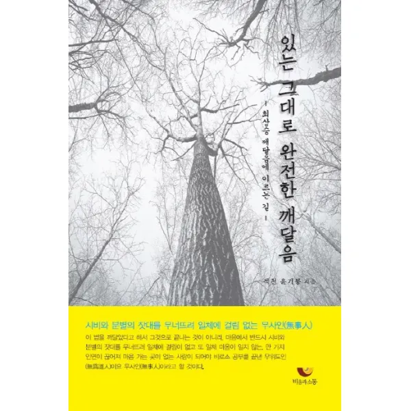 있는 그대로 완전한 깨달음:최상승 깨달음에 이르는 길, 비움과소통