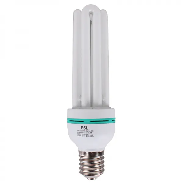 불 산 조명 (FSL) T5U 형 에너지 절약 형광등 삼기본 색 전구 E40 우 렁 구 4U65W 백색 광 6500 K 컴 팩 트 (양 대 맞 춤 형)