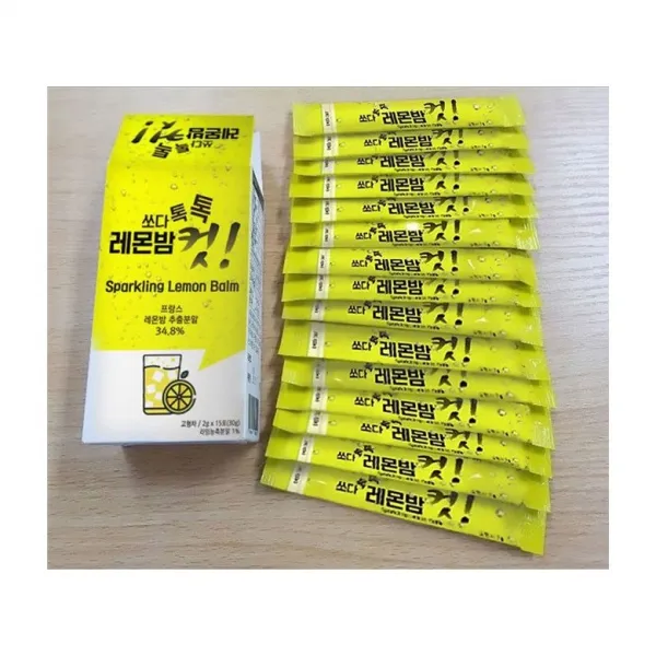 (주)코리아헬스바이오 쏘다 톡톡 레몬밤 컷! 레몬밤 고농축 추출분말 30g 2주분다이어트, 1개_2주분