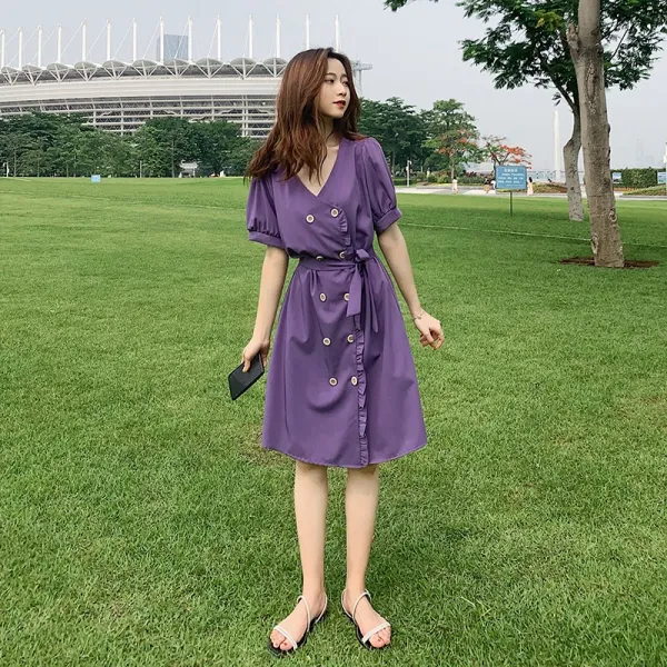 원피스 여름 Tn 여 프렌치 디자인 박시 Ins 날씬해 보이고 가볍고 숙달된 본바람 작고 블랙 스커트