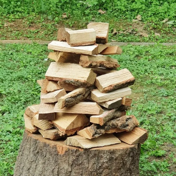 장작팩토리 10kg 20kg 미니장작 쪼갬목 절단목 캠핑용장작 참나무 조각 미니장작10kg