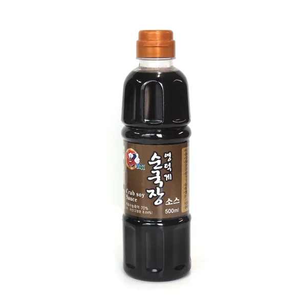 영덕농수산영어농조합법인 감칠맛 천연조미료 영덕게 순국장 소스 500ml, 1개, 500g