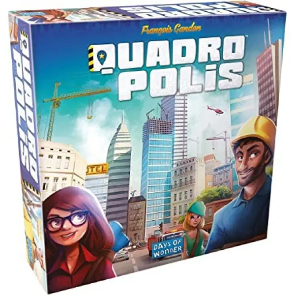 숍 데이즈 오브 원더 DO8501 Quadropolis 보드 게임 멀티 컬러. 20 이상 구매시 및 반품 가능, One Color