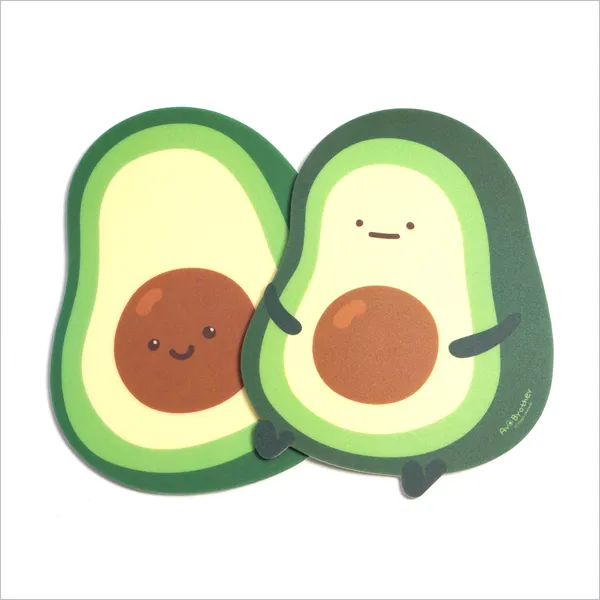 달콩팬시 아보카도 브라더 마우스패드, 형님카도