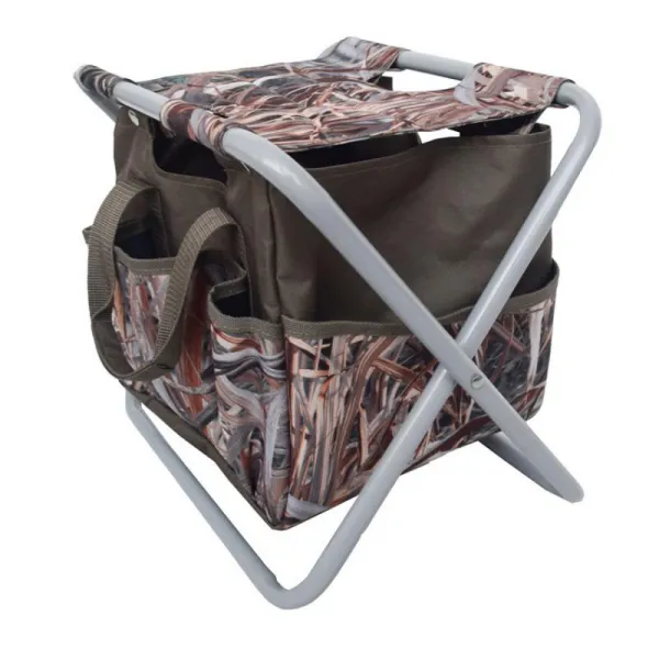 옥스포드 접이식 접이식 의자 야외 낚시 의자 가방 야외 사냥 등반 장비에 대한 편리한 내마 모성