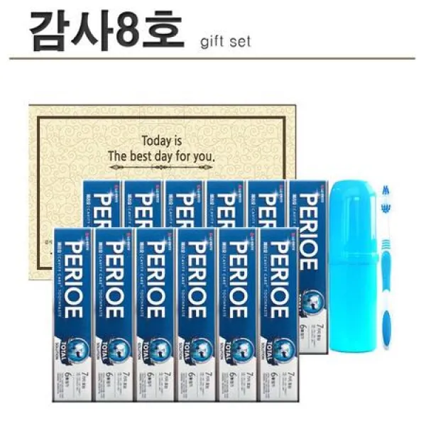 치약 감사인사 명절선물세트 선물용 동료선물 50대, 상세페이지 참조