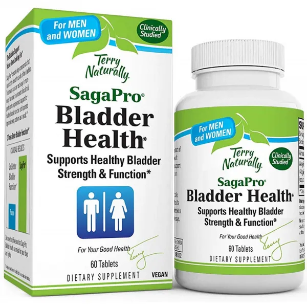 Terry Naturally SagaPro Bladder Health 테리 내츄럴리 방광 지원 영양제 60테블릿, 1box, 1