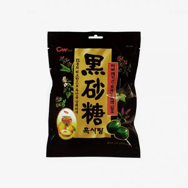 도리파이 청우 간식 캔디 흑사탕 220g 12ea 1 BOX 하드캔디, 1