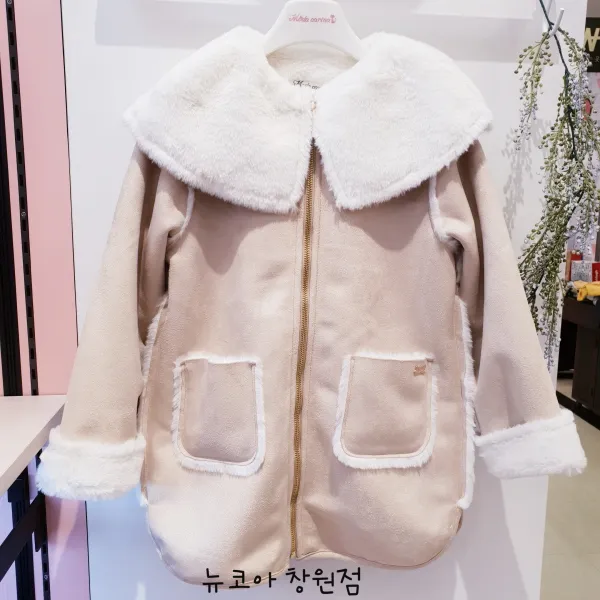 모다까리나 뉴코아 창원점 부드럽고 고급스러운 비비안무스탕 코트m1942c004 겨울 코트