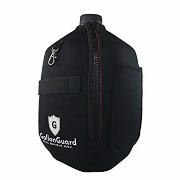 Gallon Guard Gallon Jug Insulated Cover Cover Any Standard Gallon Water or Milk Jug in Black and Camo Sports Water B