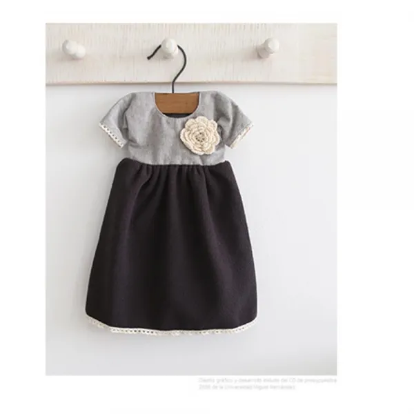 아기 드레스형 설거지타올 주방타월 2색 주방핸드타올 1개 챠콜